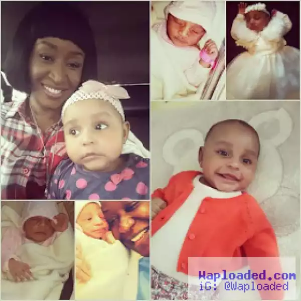 Actress Ashionye Raccah shares sweet photos of her daughter as she turns six months old